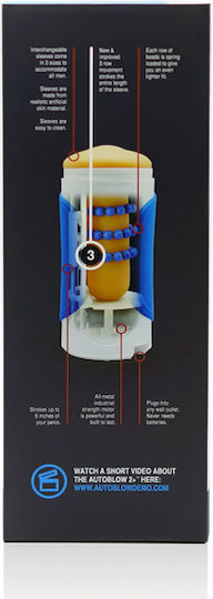 Autoblow 2+ X.T. Size C Masturbator Mouth με Δόνηση