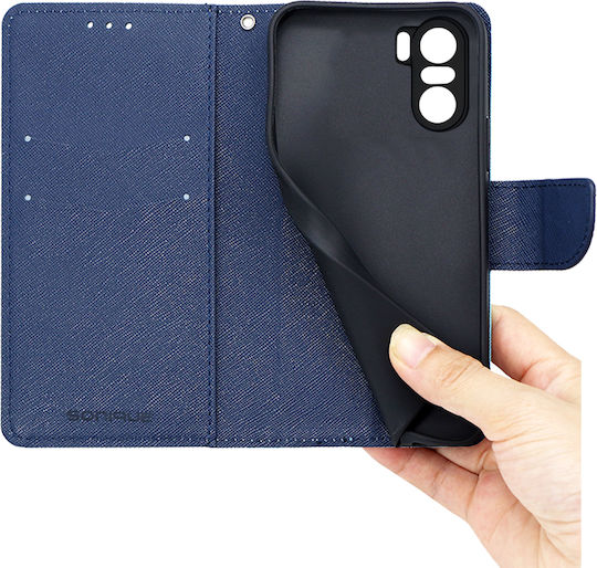 Sonique Trend Brieftasche Synthetisches Leder Veraman / Dark Blue (Poco F3 / Mi 11i)