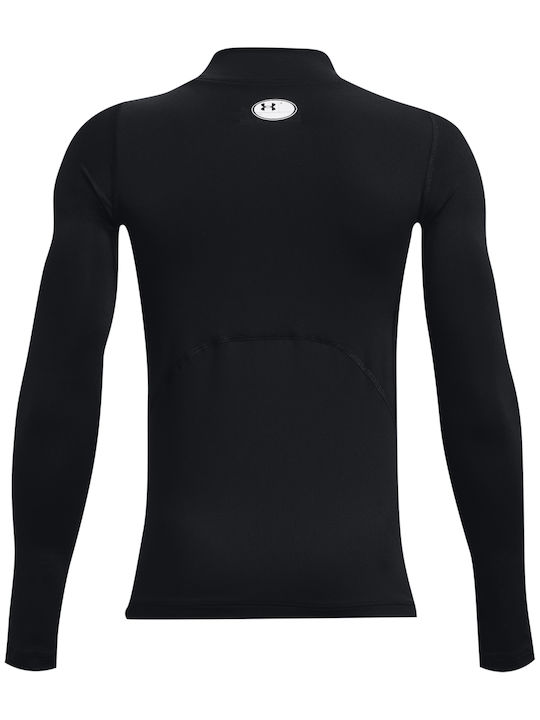 Under Armour Kinderhemd Langarm Schwarz