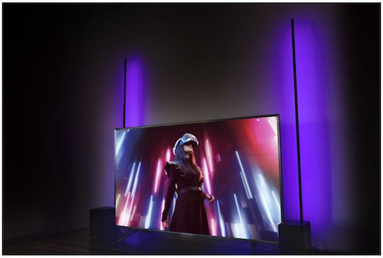 Ibiza Sound LED Подова Лампа В150см. с RGB Светлина Черен