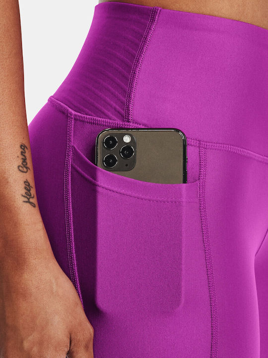 Women's Cropped Training Legging Shiny Fuchsia