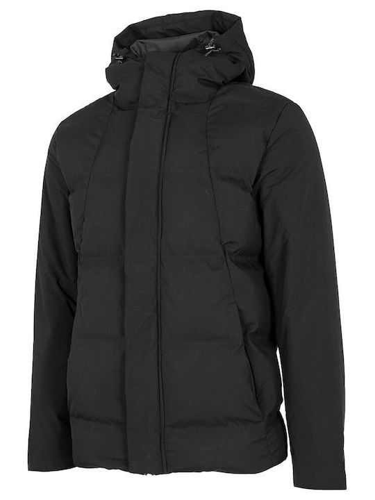 4F Men's Winter Puffer Jacket Black