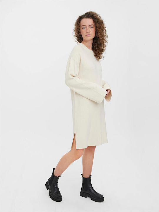 Midi Dress Beige
