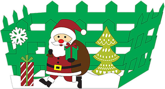 XMASfest Weihnachtliche Figur Korb Höhe 20cm (Μverschiedene Designs/Farben)