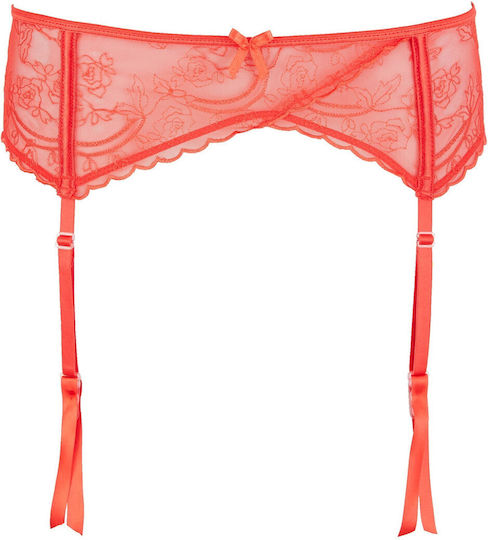 Cottelli Collection Suspender Belt Ζαρτιέρες Κόκκινες