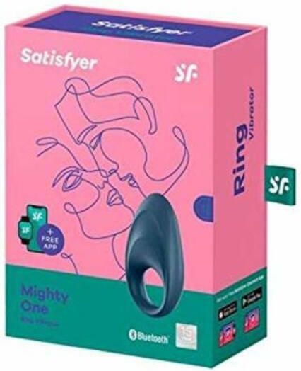 Satisfyer Mighty One Пръстен Петел Син