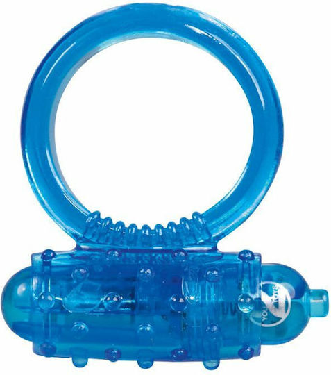 You2Toys Vibrating cockring blue Δονούμενο Δαχτυλίδι Πέους Μπλε 05623190000