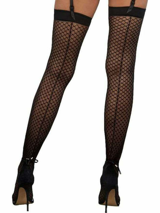 Dreamgirl Sexy Black Socks