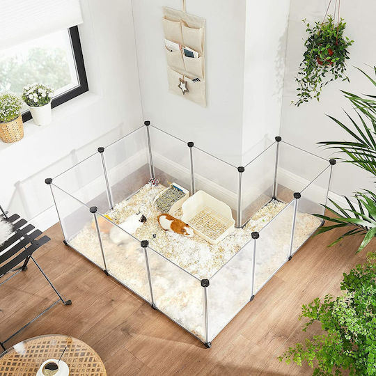 Songmics Rodents Cage Plastic Enclosure for Rodents 143x73x