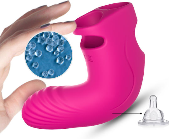 Boss Of Toys Aurora Vibrator Finger with Remote Control Finger Vibrator 11.8cm Pink