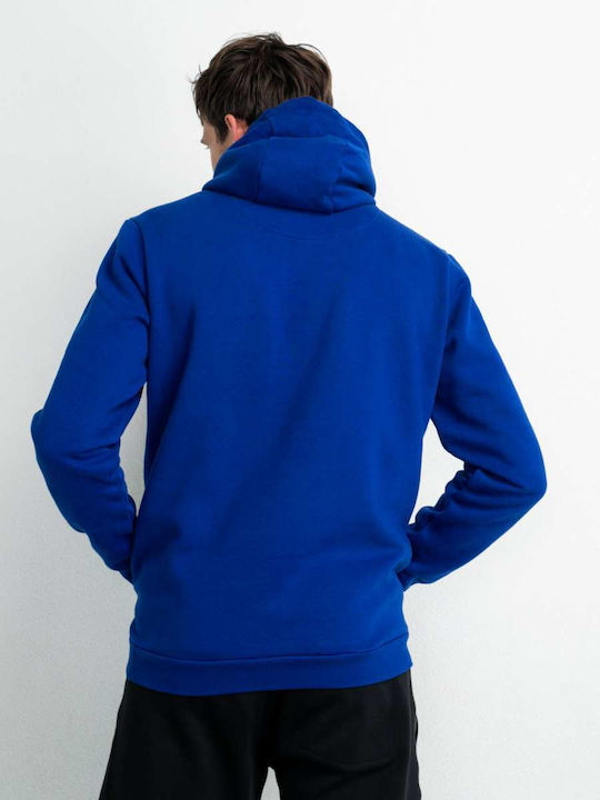 Petrol Industries Men's Sweatshirt with Hood and Pockets Blue