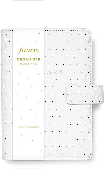 Filofax Moonlight Organizer Λευκό Δερμάτινο