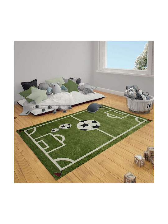 Koulis Carpets 6333Α Kids Rug Fotbal Verde 200x250cm Thickness 13mm