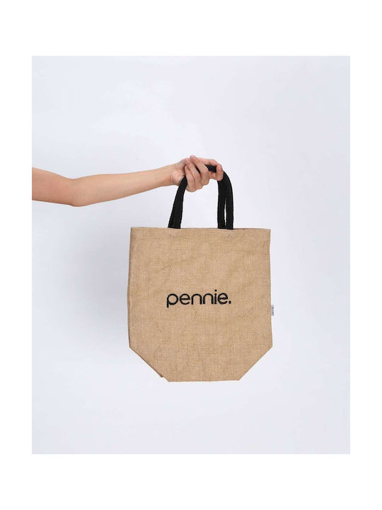 Pennie Shopping Bag In Beige Colour