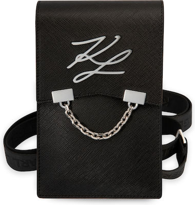 Karl Lagerfeld Autograph Sock & Pouch Μαύρο