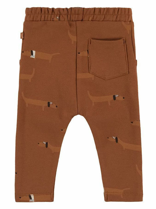 Babyface Boys Fabric Trouser Brown