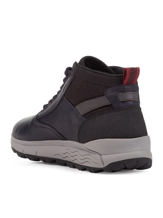 Spherica 4x4 B Abx Leder Marineblau Herrenstiefel