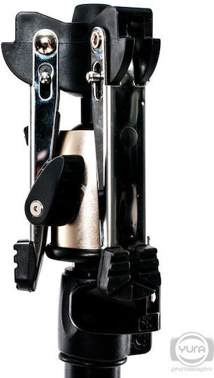 Photography & Video Monopod Made of Aluminum with Tripod Base with Hydraulic Head and 5kg Maximum Load