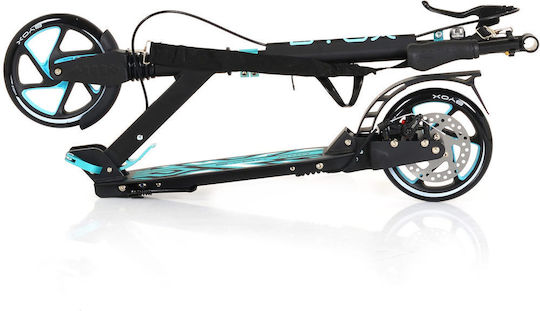 Byox Kids Scooter Foldable Plexus 2-Wheel for 8+ Years Black