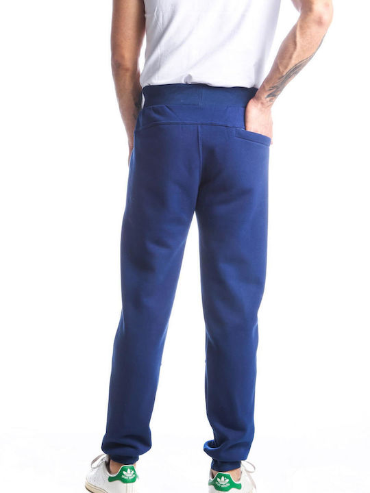 Paco & Co Men's Sweatpants with Rubber Royal Blue