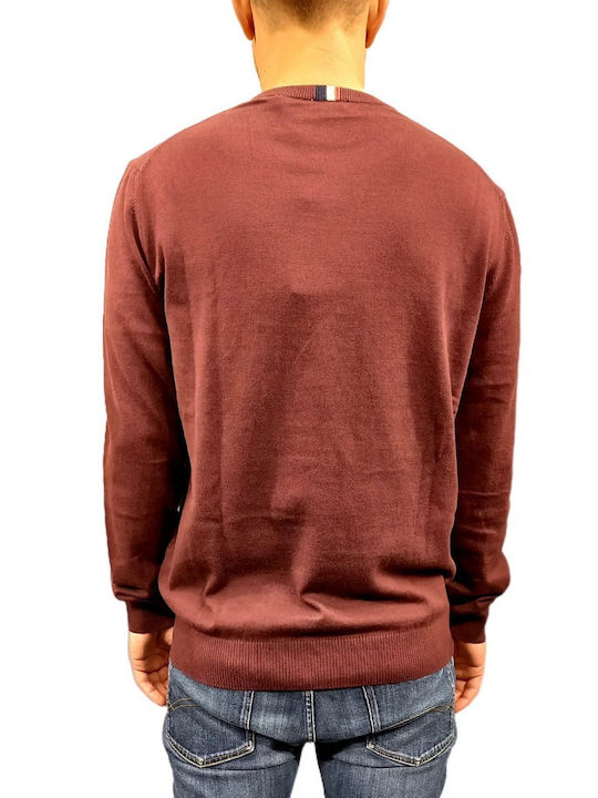 U.S. Polo Assn. Men's Long Sleeve Sweater Burgundy