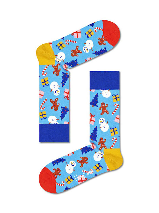 Happy Socks Ανδρικές Χριστουγεννιάτικες Κάλτσες Πολύχρωμες 3Pack Happy Socks Ανδρικές Χριστουγεννιάτικες Κάλτσες Πολύχρωμες 3Pack