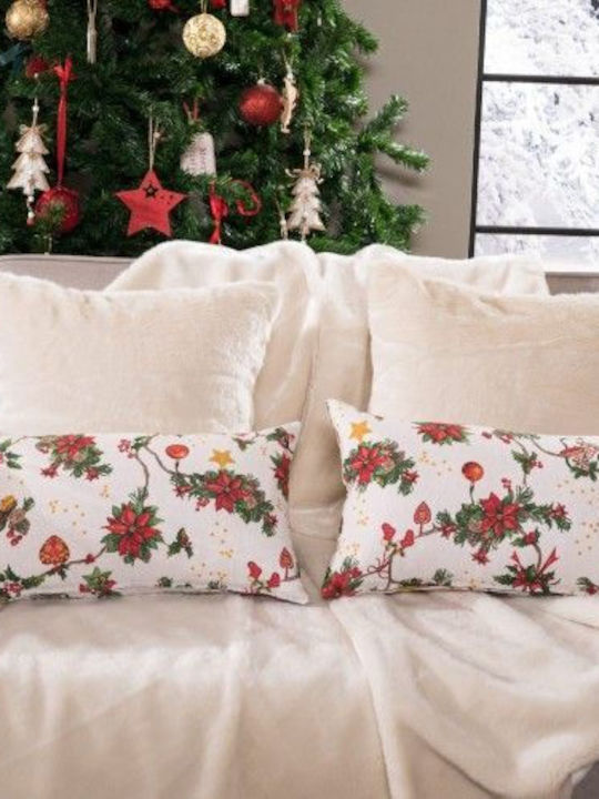 Teoran Christmas Decorative Rectangular Pillowcase Multicolored with Stuffing 30x50pcs