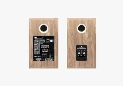 Triangle Borea Active BR02 Home Entertainment Active Speaker 2 No of Drivers with Bluetooth 100W Light Oak (Pair)