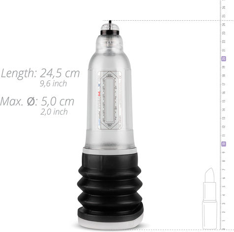 Bathmate Hydromax5 Τρόμπα Πέους Διάφανη