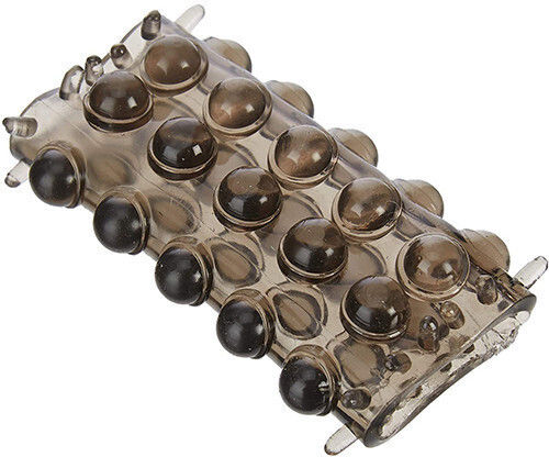 ToyJoy Power Stretchy Sleeve Penis Extension Gray 6.5cm