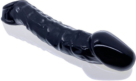 Oxballs Muscle Ripped Cock Sheath Penis-Verlängerung Schwarz 23.5cm