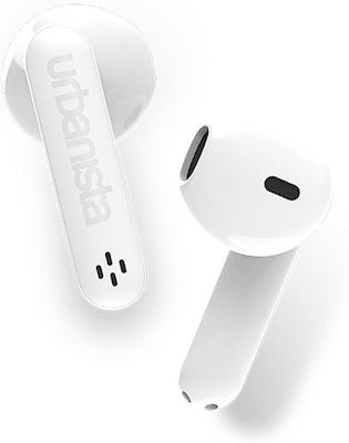 Urbanista Austin Earbud Bluetooth Handsfree Ακουστικά με Αντοχή στον Ιδρώτα και Θήκη Φόρτισης Pure White