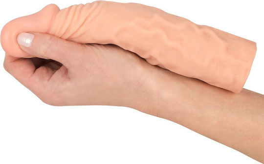 Nature Skin Extension Sleeve Proektasi Peous Flesh 3cm