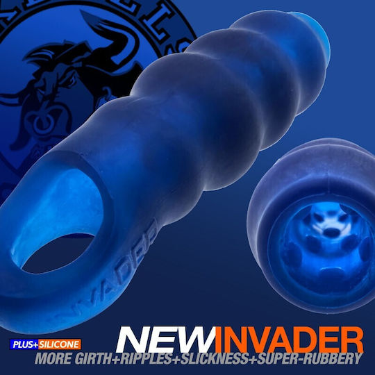 Oxballs Invader Cocksheat Space Προέκταση Πέους Ice Blue 16.51cm