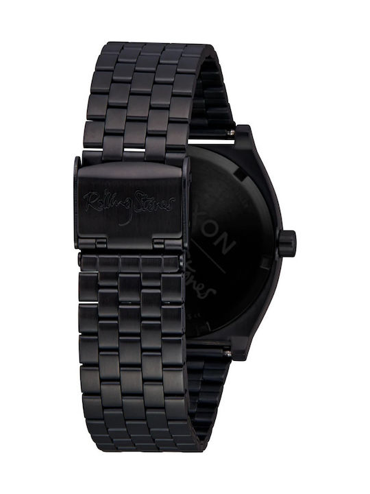 Nixon Rolling Stones Time Teller Ρολόι Μπαταρίας με Μεταλλικό Μπρασελέ
