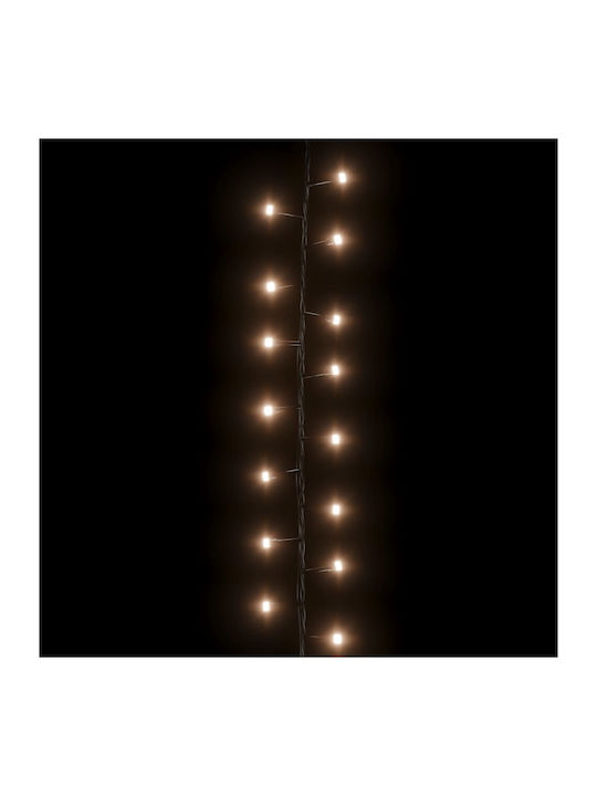 1000 Lights LED 30m. Warm White in String 1pcs