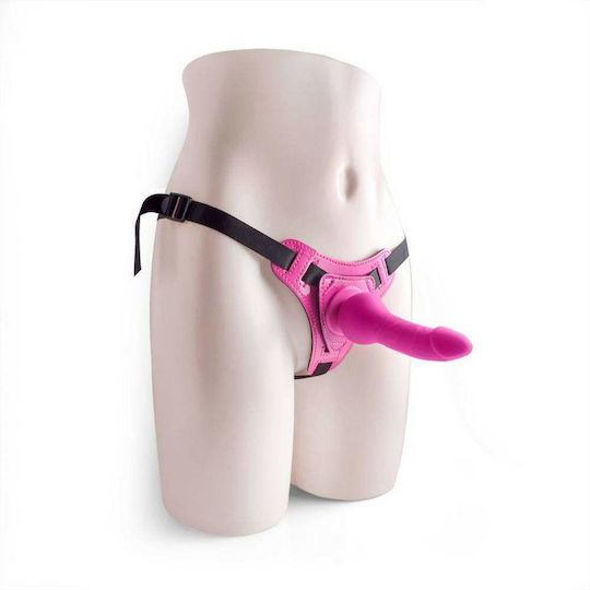 Toyz4lovers Strapon Naughty Games Арсенал с Единично Дилдо в Розов цвят