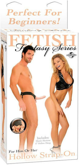 Pipedream Fetish Fantasy Series For Him or Her Harness with Dildo 15cm in skin color