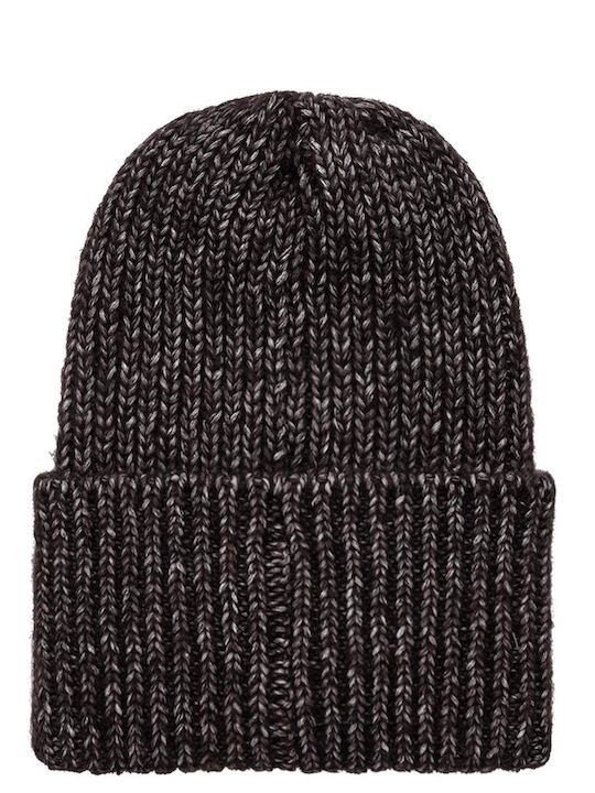Beanie Frauen Beanie mit Rippstrick Anthracite
