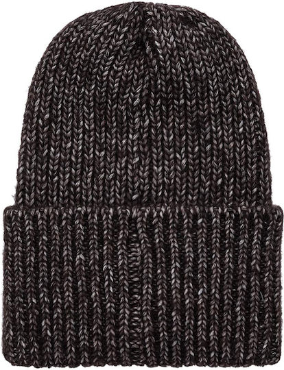 Beanie Beanie with Rib Knit Anthracite