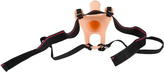 You2Toys Harness με Dildo 19cm στο χρώμα του δέρματος