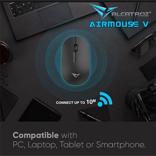 Alcatroz Airmouse V Безжичен Мишка Черен