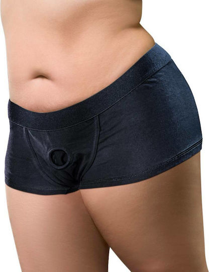 Blush Temptasia Harness Briefs Underwear in Black Color