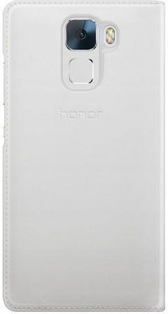 Huawei Book Δερματίνης Λευκό (Huawei Honor 7)
