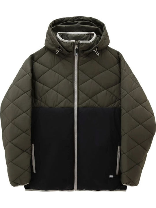 MTE-1 Colorblocked Χειμωνιάτικο Μπουφάν Black/Green