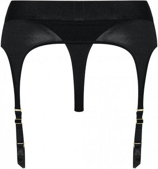 Strap-On-Me Rebel Luxus Strap-Ons Gurt mit Hosenträgern Unterwäsche in Schwarz Farbe