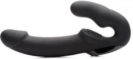 Strap U Urge Strapless Strap On Vibrator Strapless Strap On με Dildo με Δόνηση σε Μαύρο Χρώμα