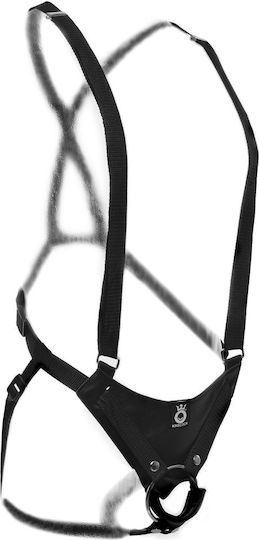 Pipedream King Cock Harness with Dildo 28cm in skin color