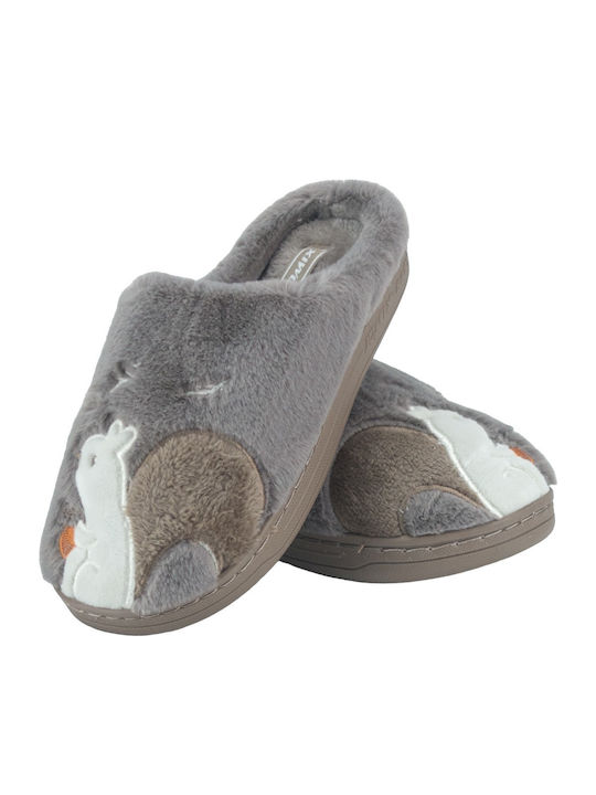 Kinderhausschuhe Khaki
