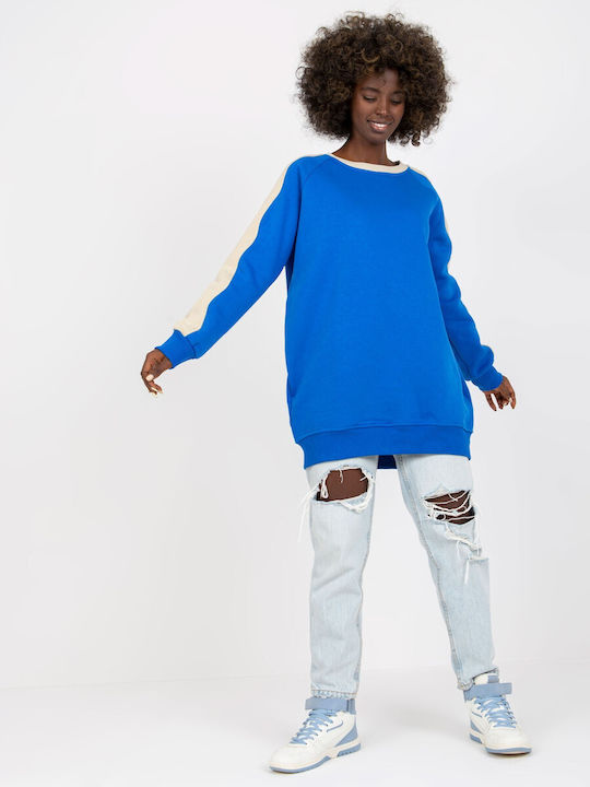 Rue Paris Women's Sweatshirt Blue